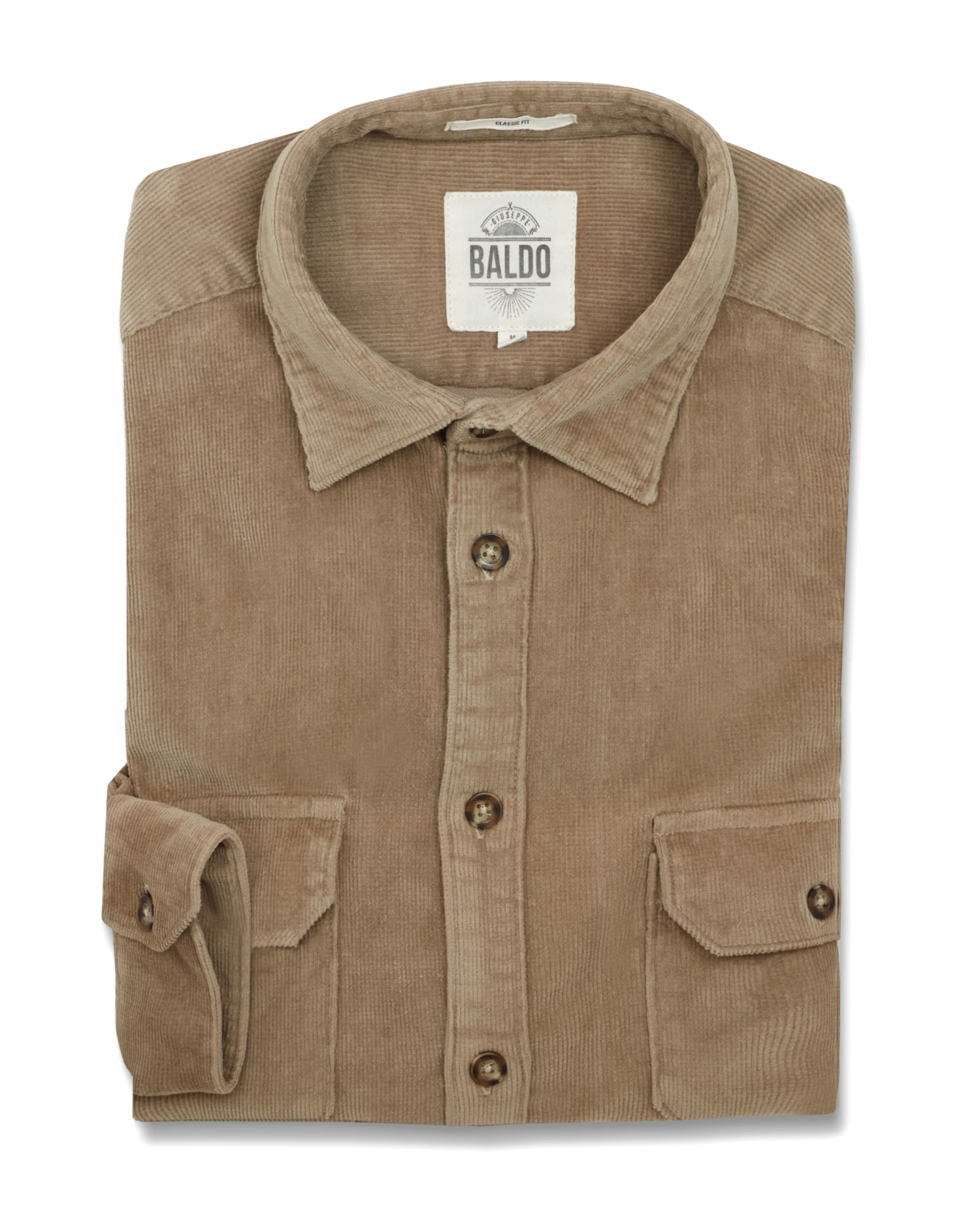Corderoy beige 2 bolsillos