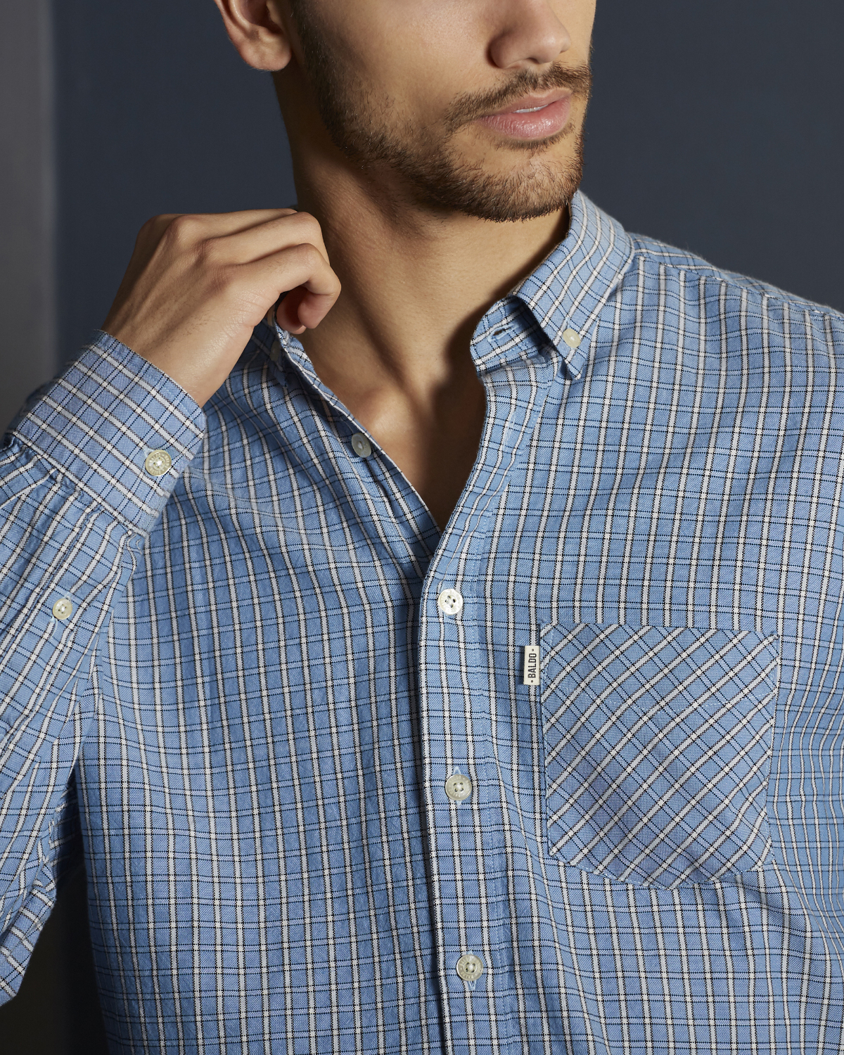 Oxford Cuadro Celeste